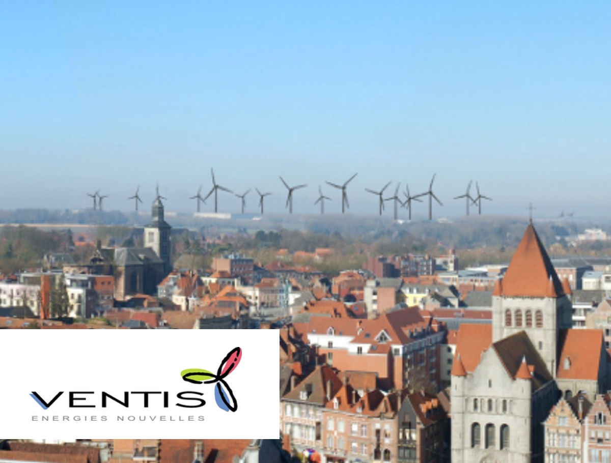 Windturbines West Doornik
